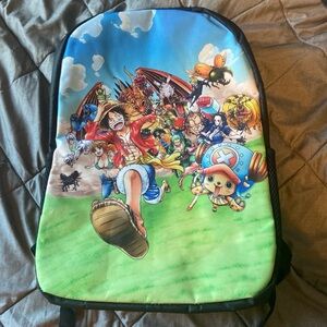 Kids Anime Character Backpack - Multicolor